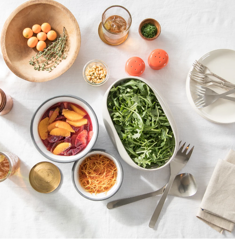 Enamelware Prep Set